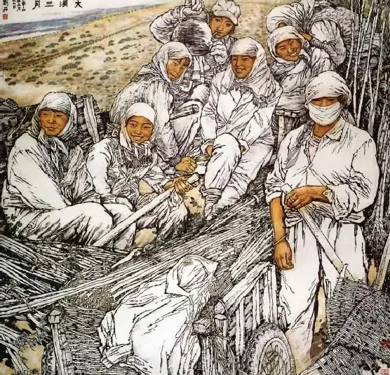 刘丹·大漠三月