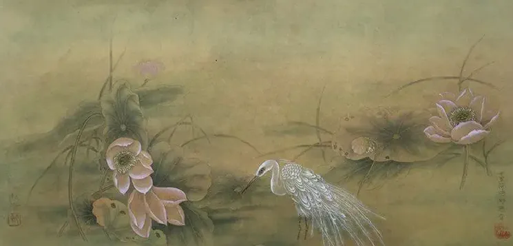 葛振荣·荷塘系列-十里荷塘渺无音