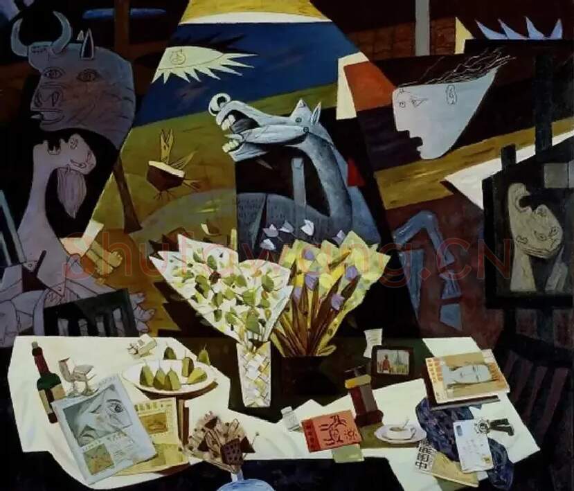 徐建·2003·春夜