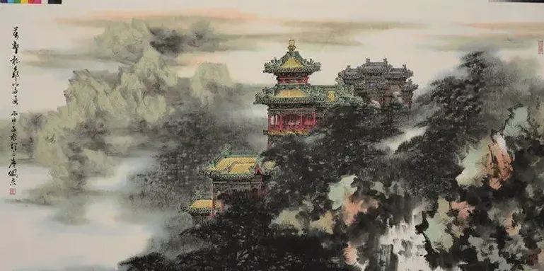 孙佩洁·万壑松风山雨过
