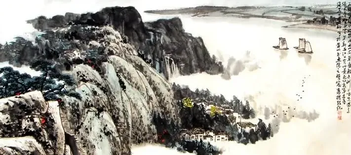 叶森槐·新安山水