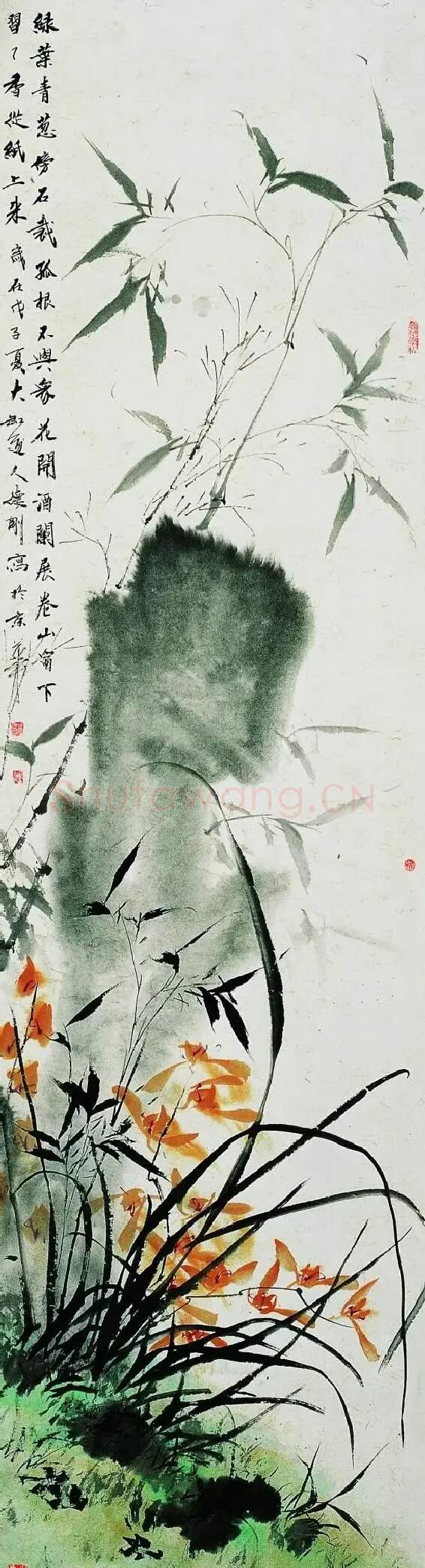 张德刚·春兰图