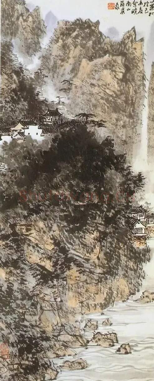 黄叶村·山居图