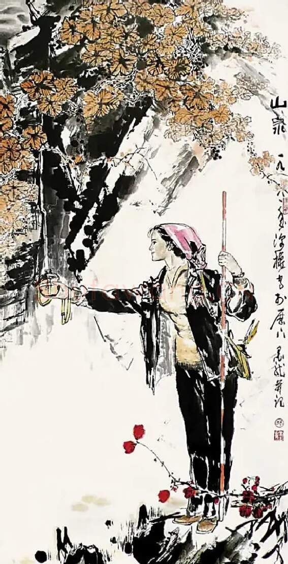 孙墨龙·山泉