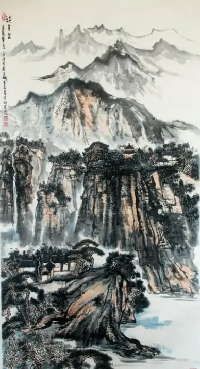 朱洪武·雄伟的黄山