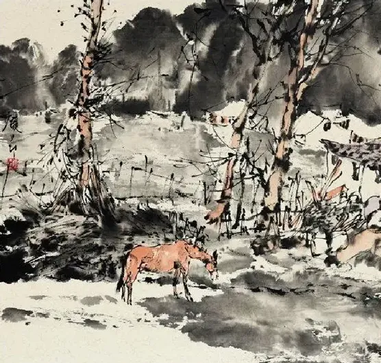 井庆昂·放马河畔