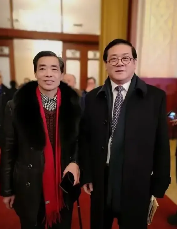 赵云杰·赵云杰与徐里主席在人民大会堂