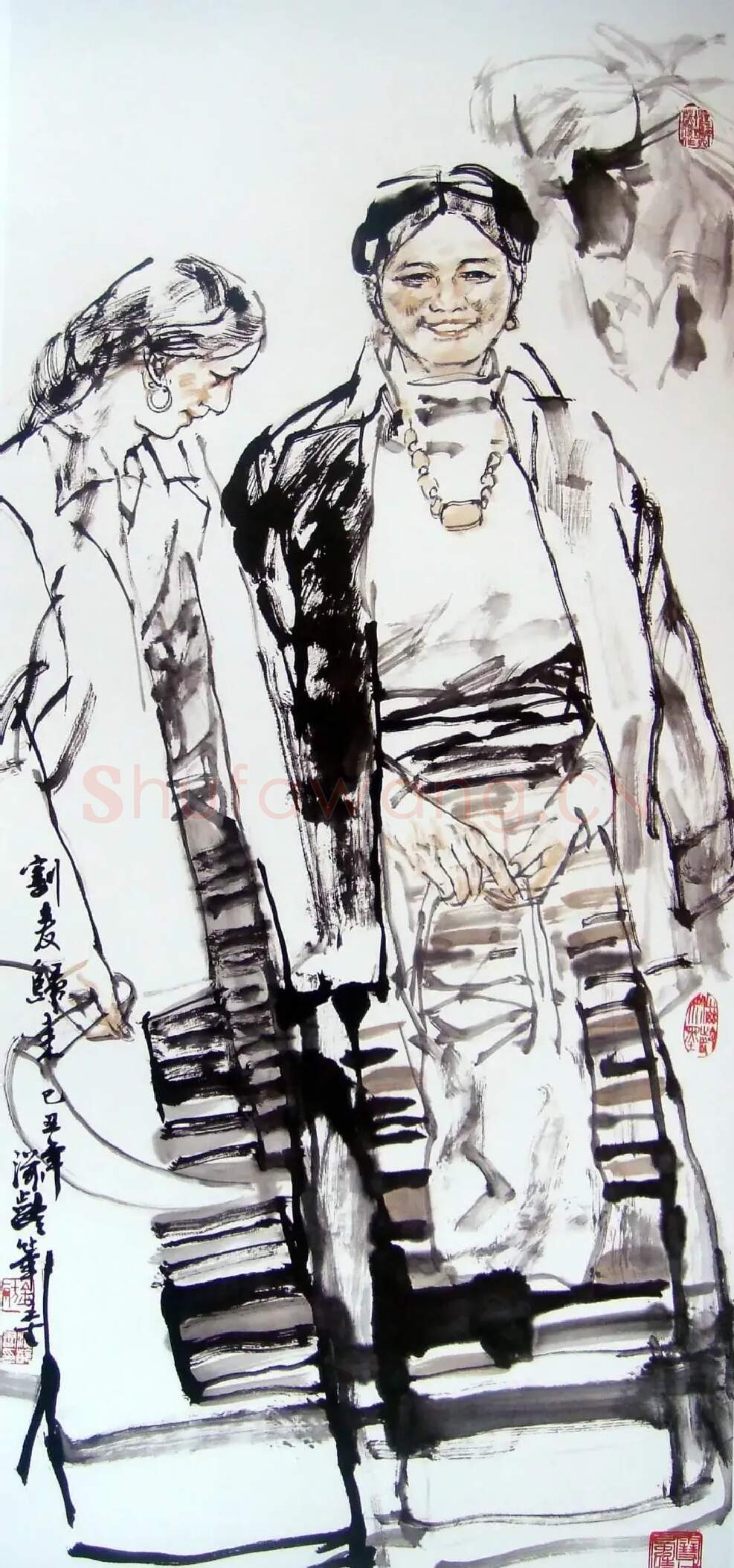 杜滋龄·割麦归来