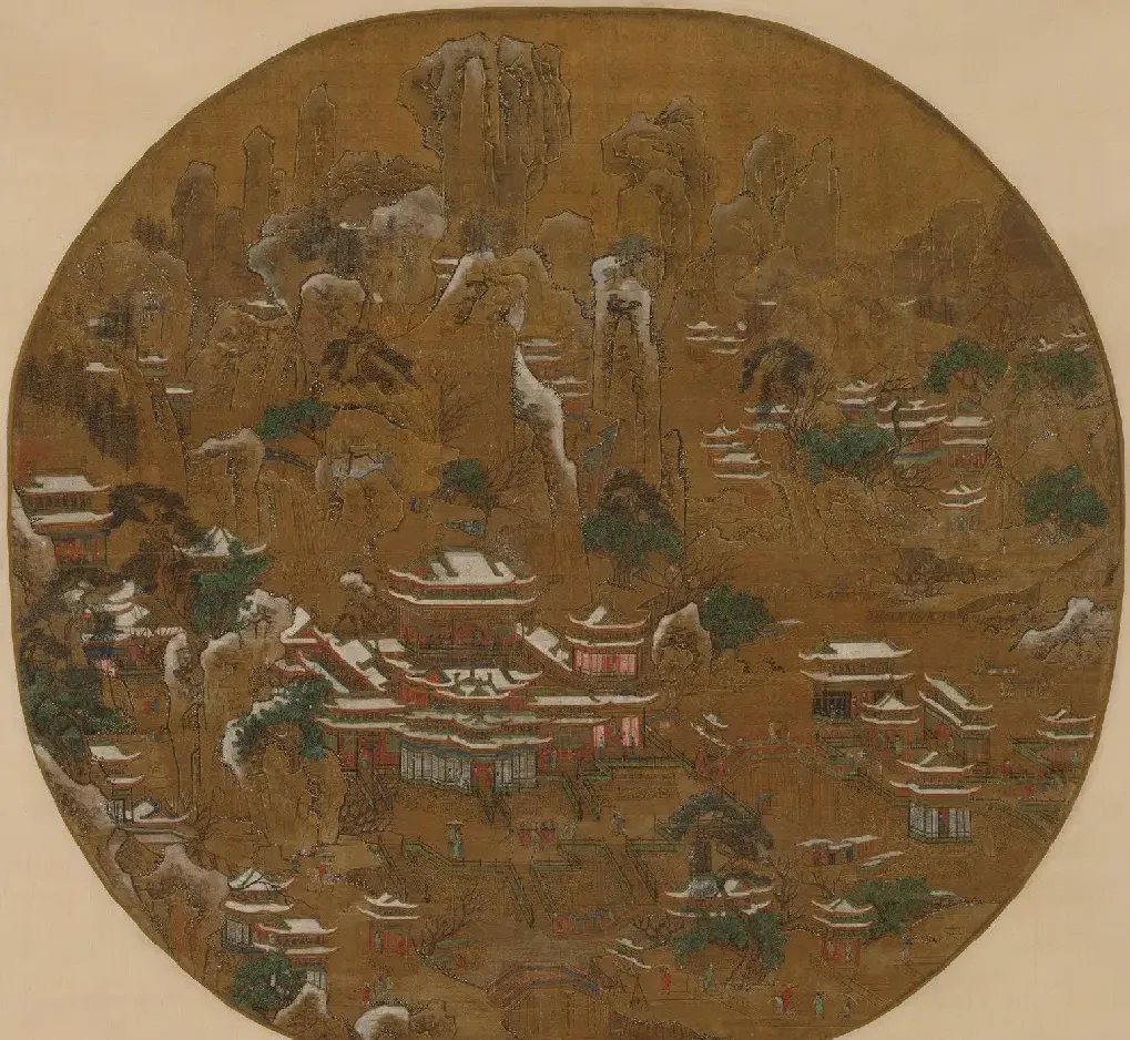 李思训·京畿瑞雪图
