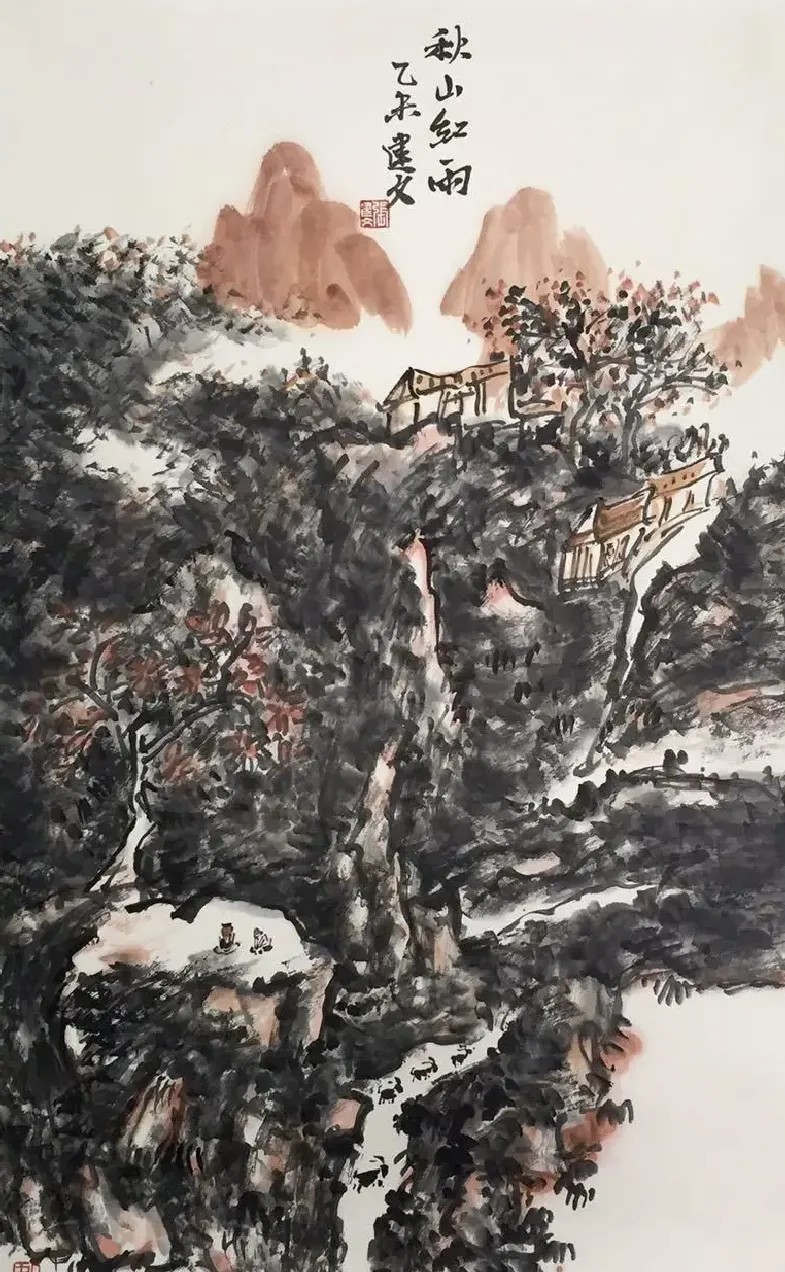 张建文·秋山红雨