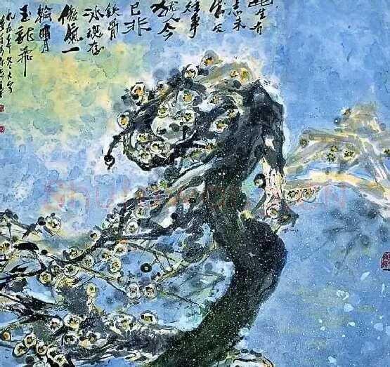 刘伯骏·一轮明月玉龙飞