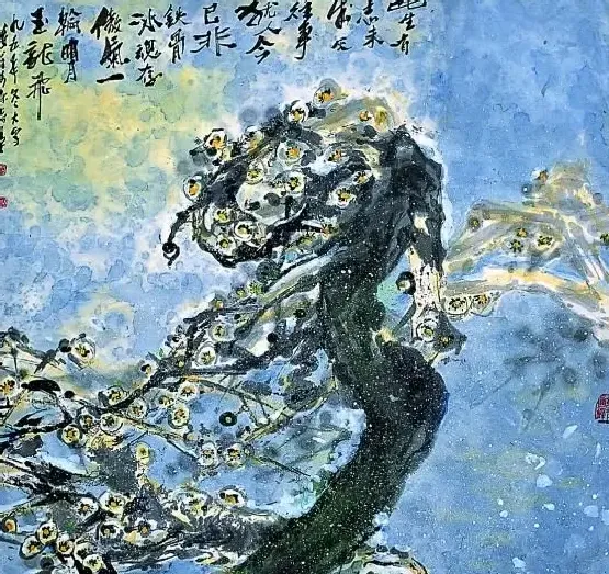 刘伯骏·一轮明月玉龙飞