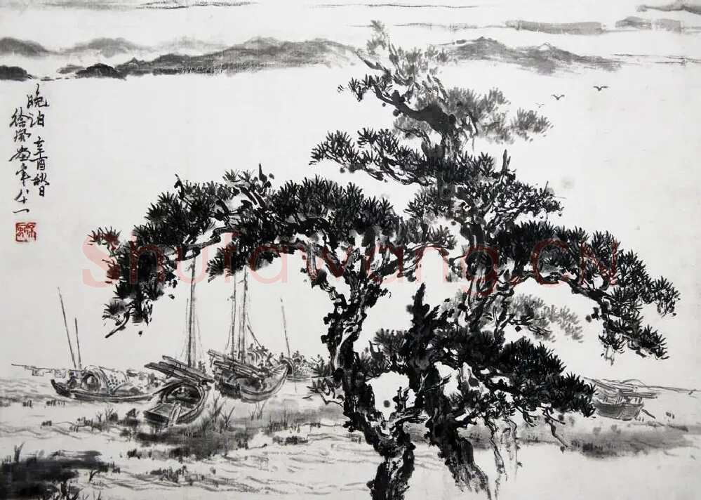 徐风·晚泊