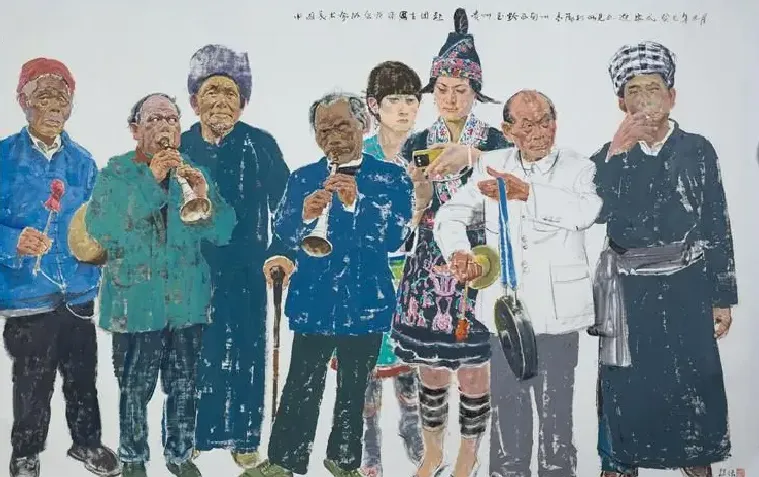 孙浩·《迎宾式》