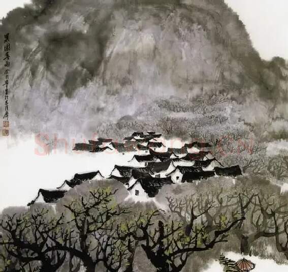 陈乐生·果园春雨