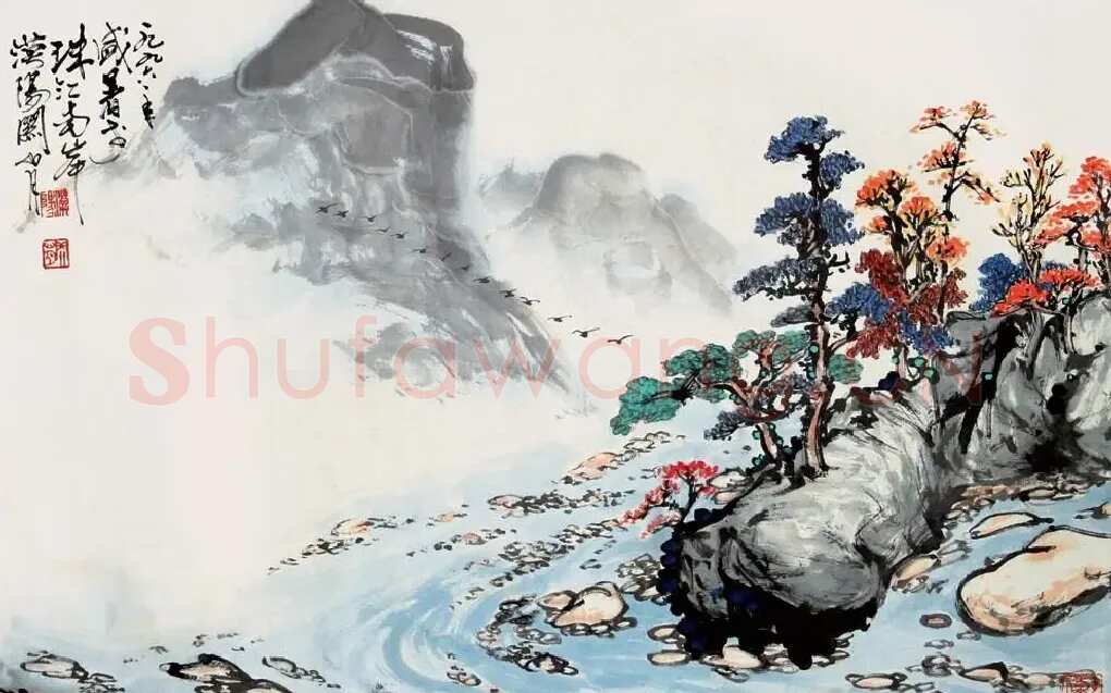 关山月·珠江南岸