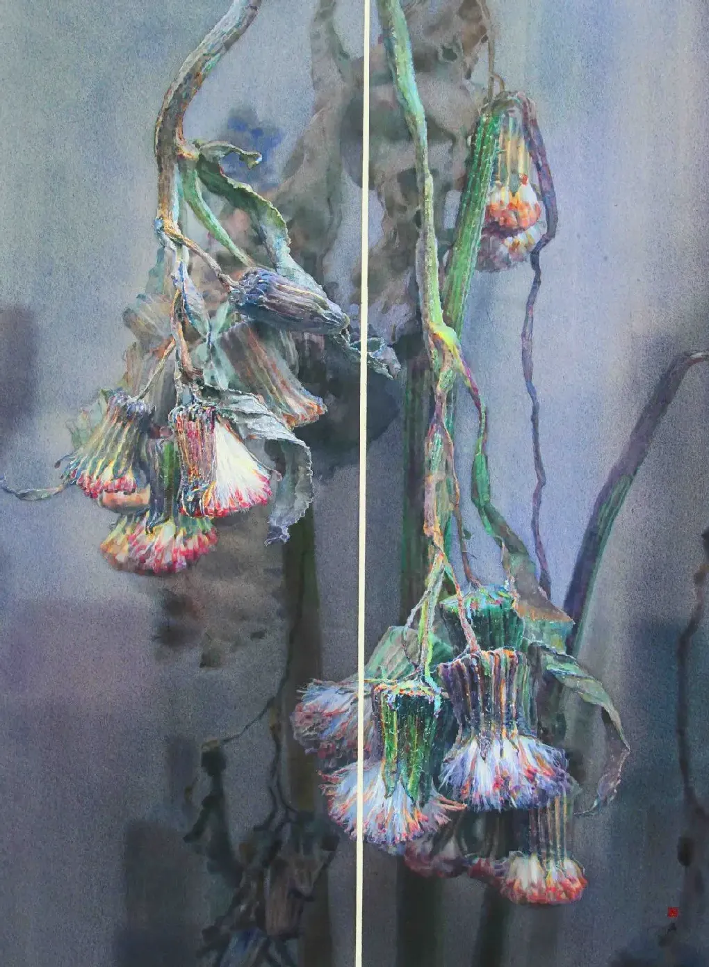 孟燕·蒲草冬情