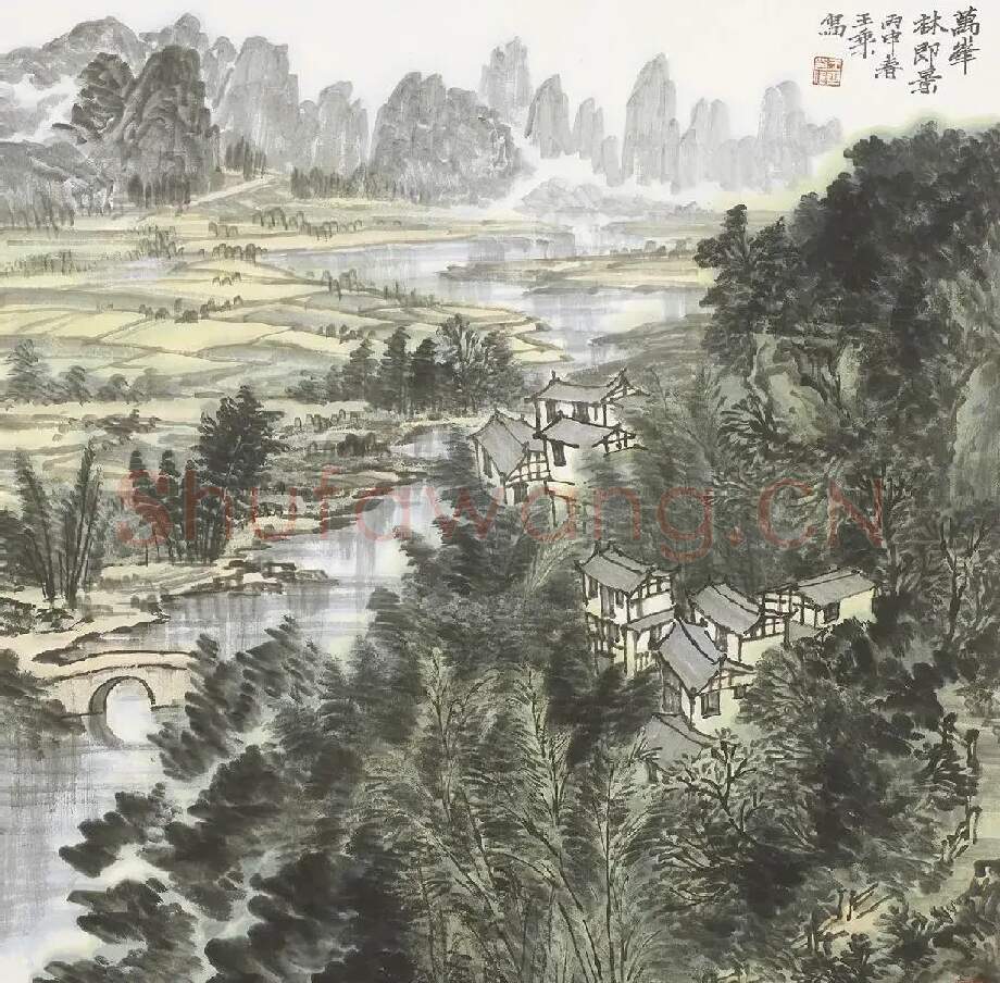 王乘·万峰林即景