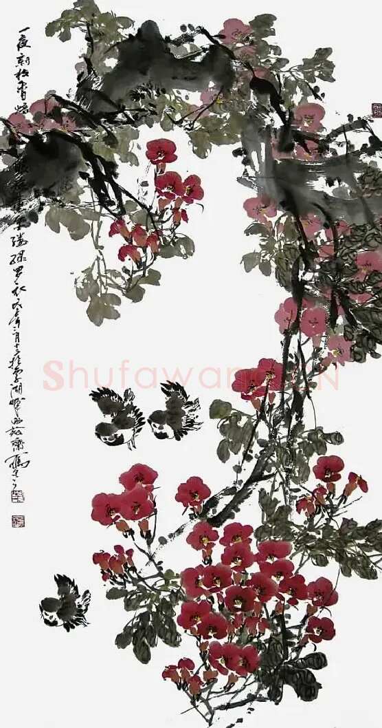 周振·一夜新枝香焙暖