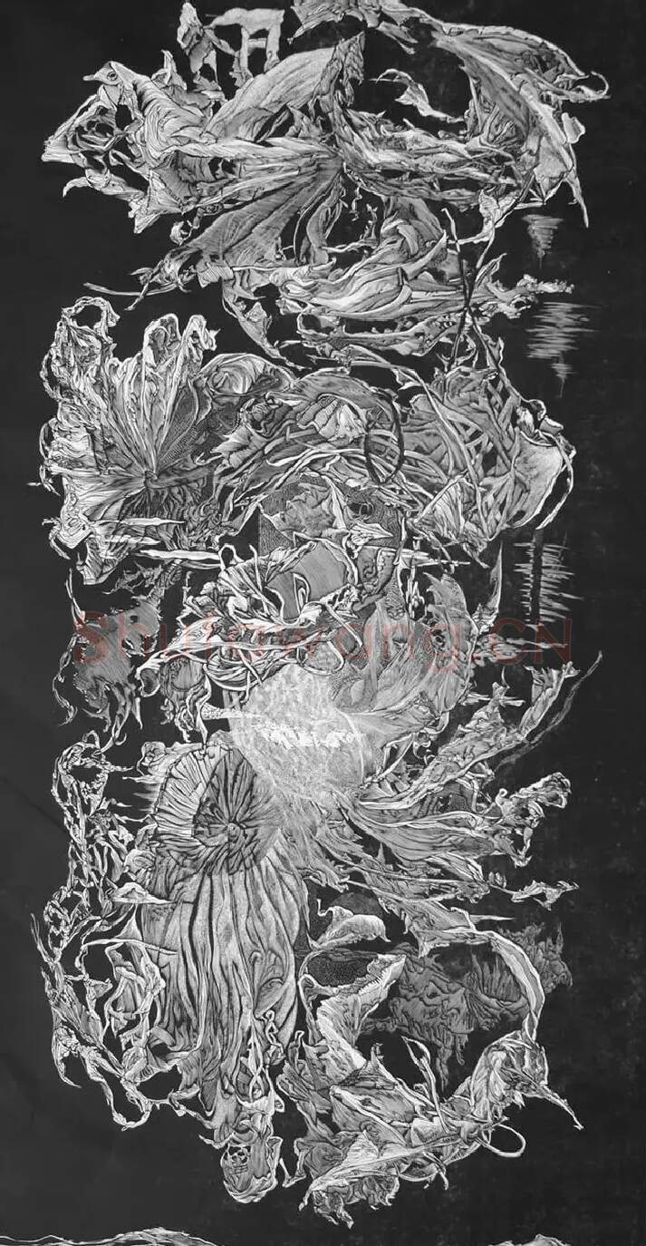 曹芳·《女人花.白露》
