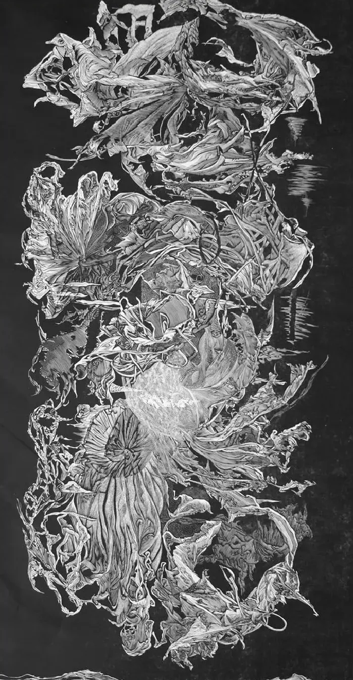 曹芳·《女人花.白露》