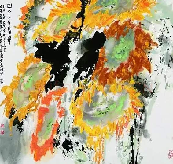 刘伯骏·日午羞高阳