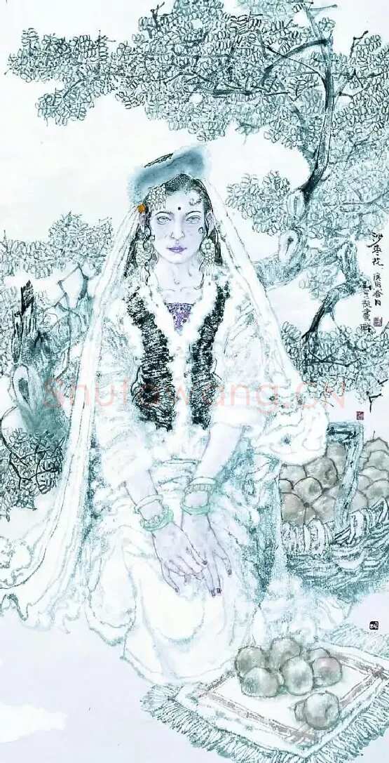 刘选让·沙枣花
