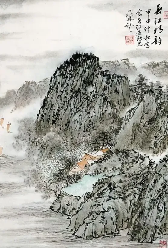 胡候林·春江晴韵