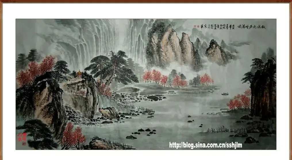 黎明·224《秋水无声听瀑鸣》 