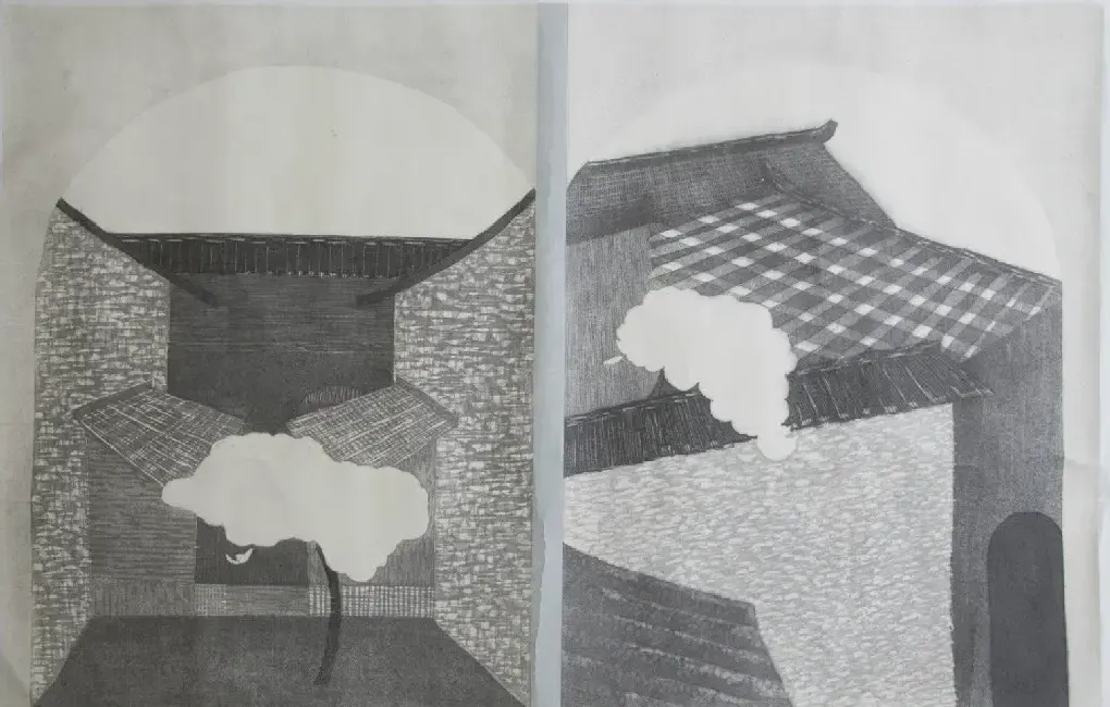 樊琳琳·《城市系列NO.2——一方庭、一座城》
