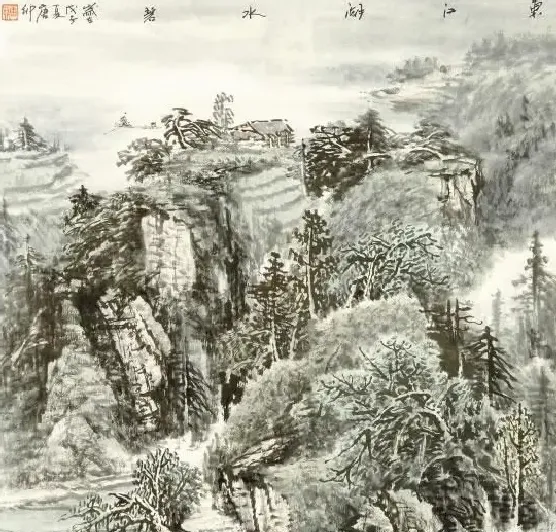 唐卯·东江湖水碧