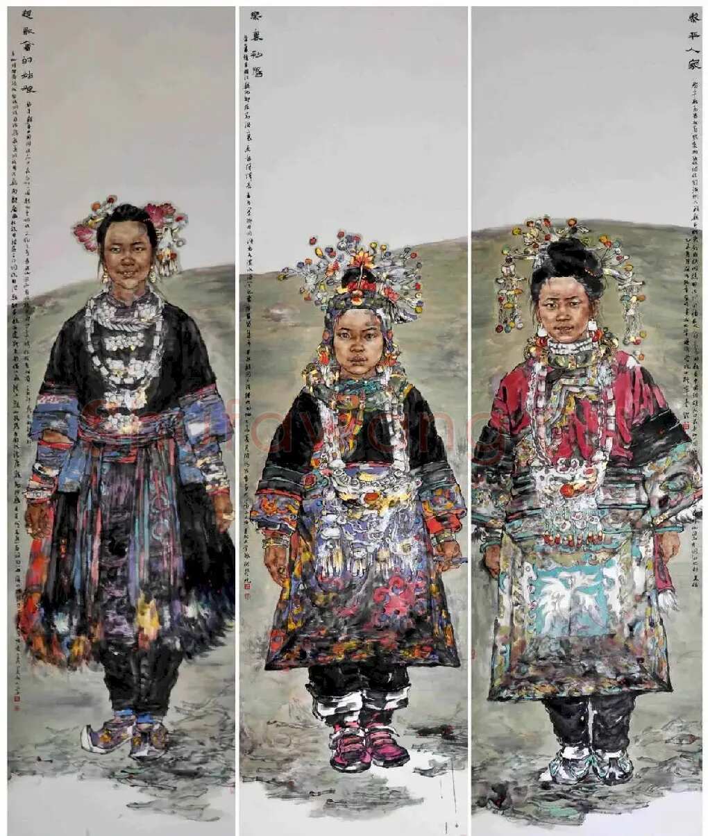 陈贲·侗家三月组图