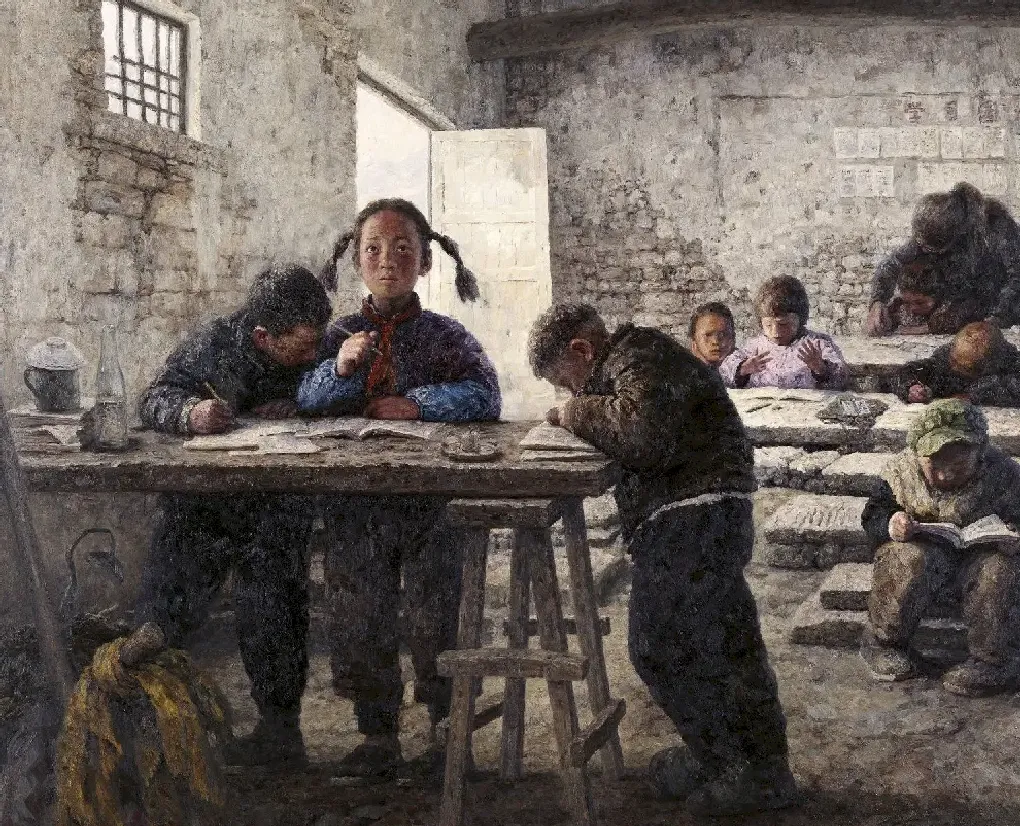 孙为民·山村小学1980