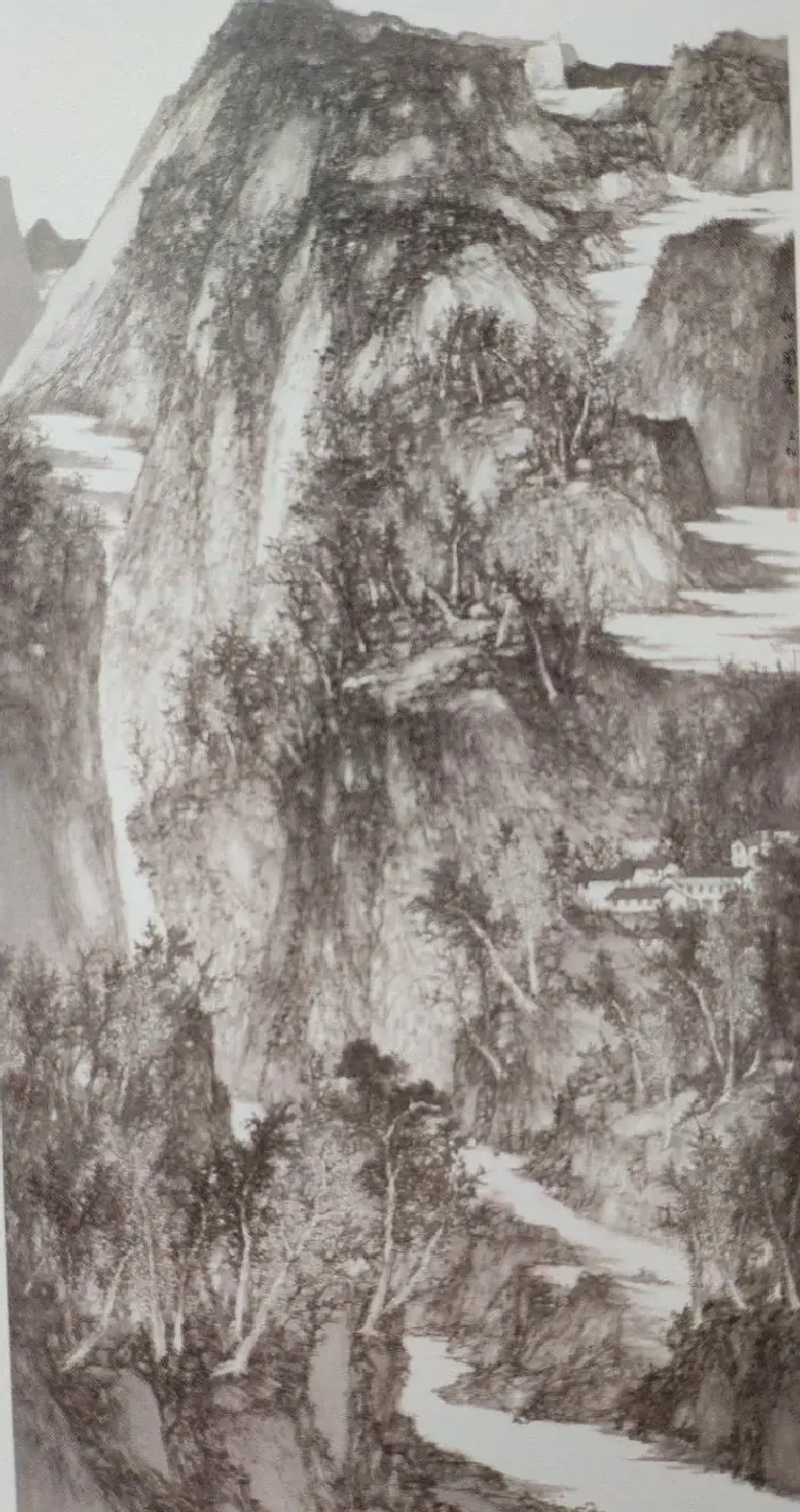朱文松·《秋山闲云》