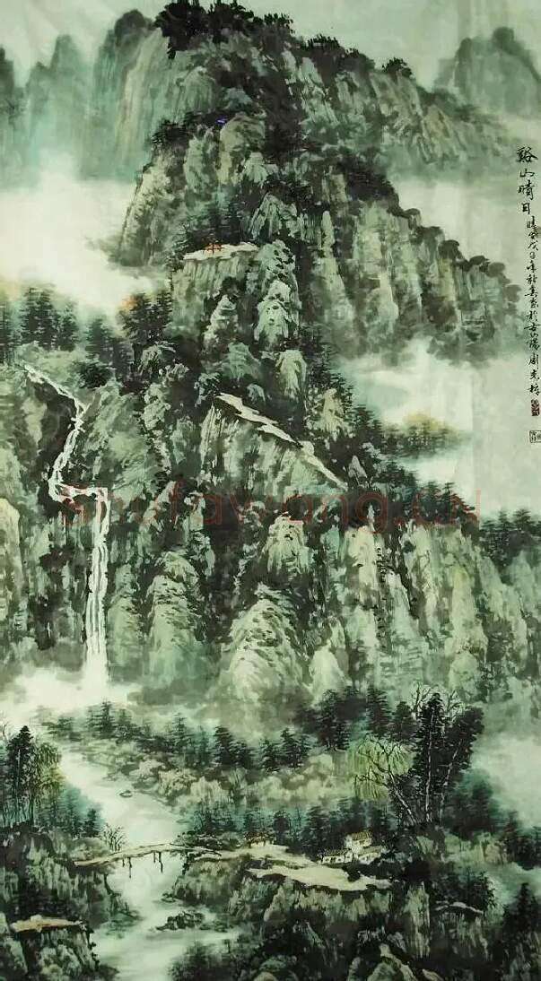 周克梓·溪山晴日