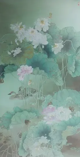 田怀良·荷花漫语