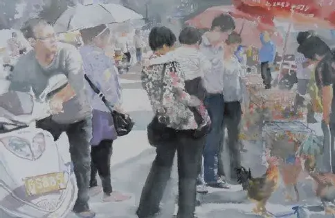 胡旭明·集市