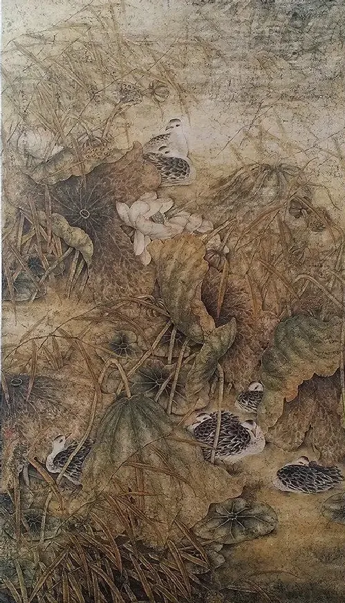 李淑琴·故园秋塘