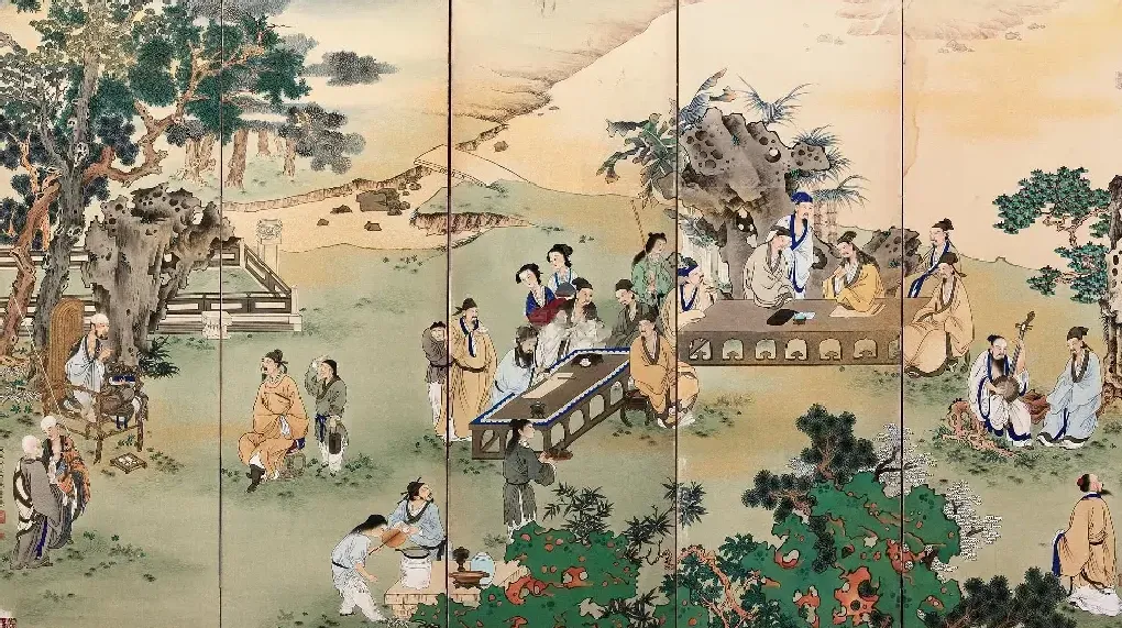 徐燕孙·西园雅集图