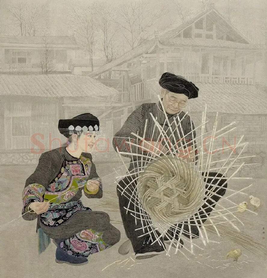 崔妍·传承系列之苗寨老篾匠