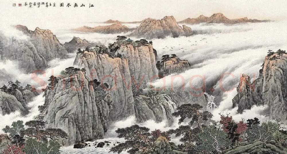 孙德才·江山无尽图