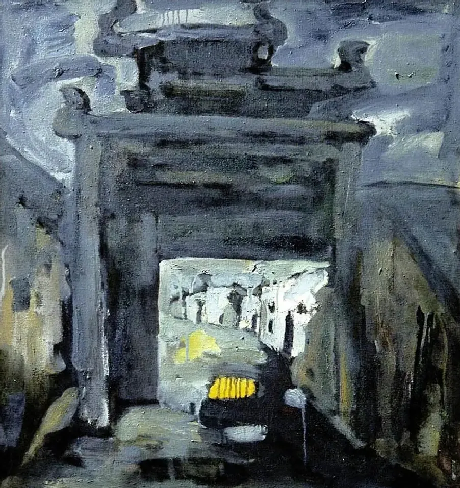 吴晗华·黑色风景——昔日辉煌