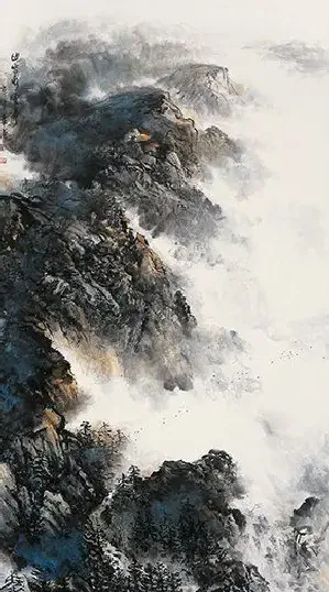 廖华强·山空水云净