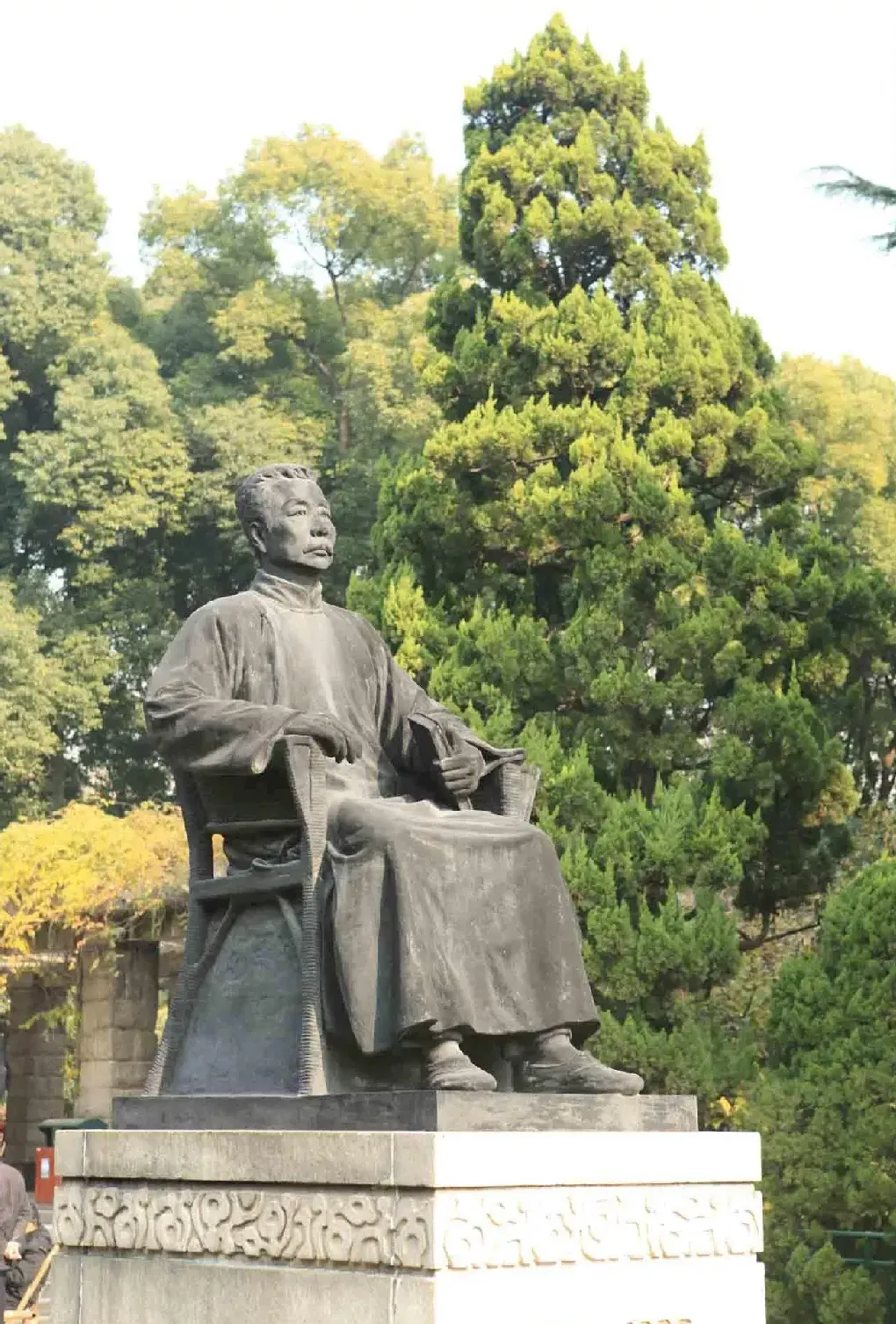 萧传玖·鲁迅雕像