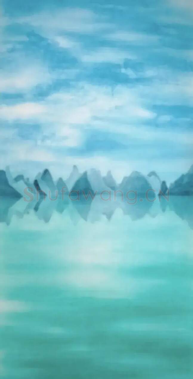 朱剑·蓝绿的重力镜像