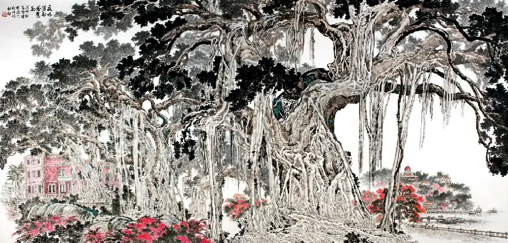 杨维凡·夏林浓郁荫鹭岛