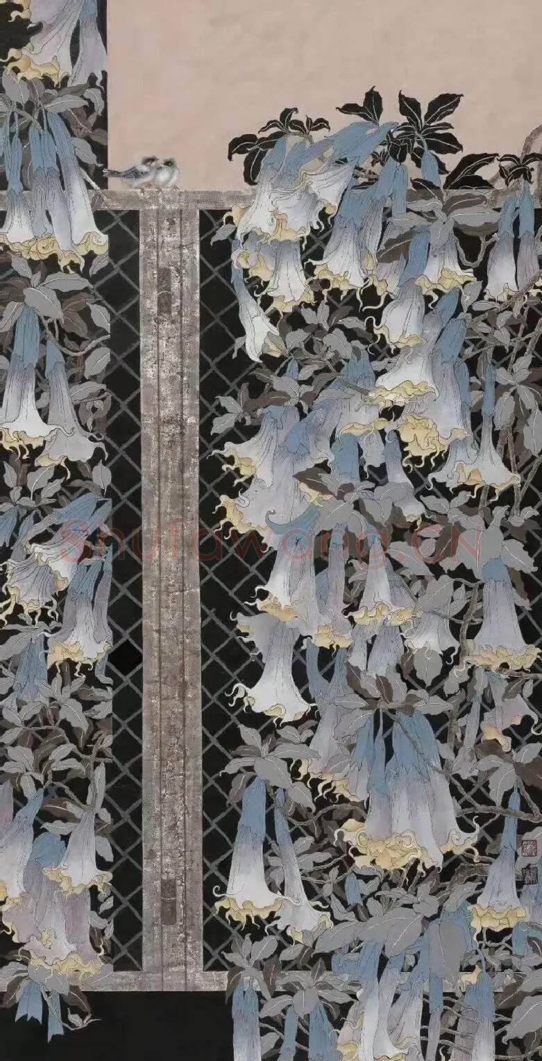 范景华·佛花香禽自来