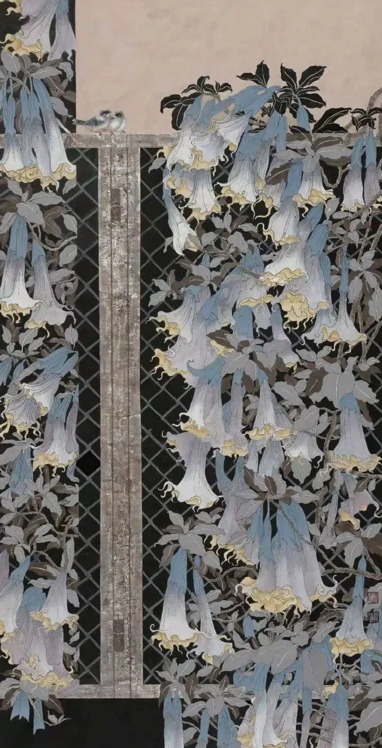 范景华·佛花香禽自来