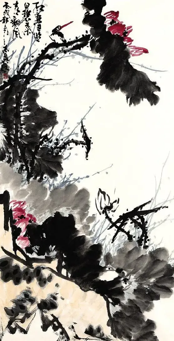徐志兴·红英宜照日 碧叶喜翻风