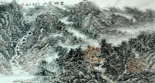 闵立顺·云拥苍山